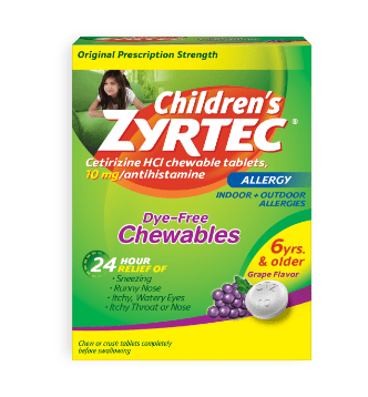 Children's ZYRTEC® Chewables