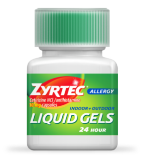 ZYRTEC® Allergy Liquid Gels